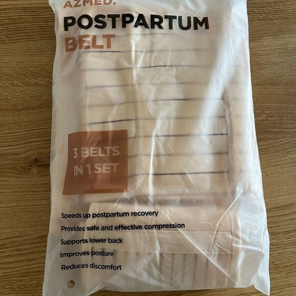 Postpartum Recovery Belt Set - 3 Belts in 1 Set - Picture 1 of 2